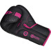 Оригинальные Боксерские Перчатки RDX F6 Kara Boxing Training Gloves - Black/Pink