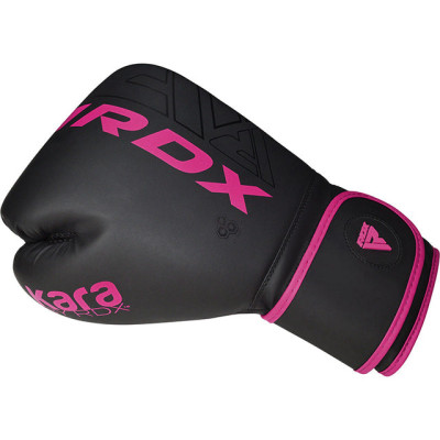 Оригинальные Боксерские Перчатки RDX F6 Kara Boxing Training Gloves - Black/Pink