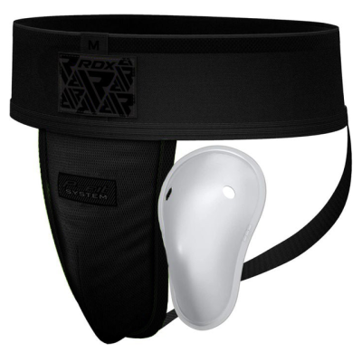 Оригинальная Защита Паха RDX H1 Groin Guard With Gel Cup - Black