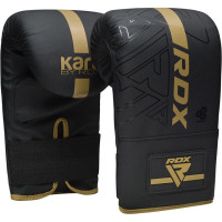 Оригинальные Снарядные Перчатки RDX F6 KARA Bag Gloves - Black/Gold