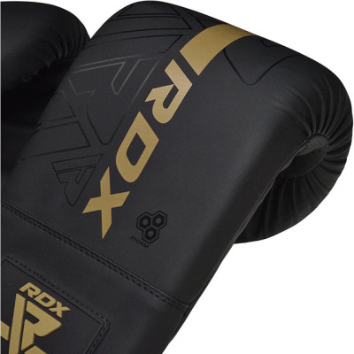 Оригинальные Снарядные Перчатки RDX F6 KARA Bag Gloves - Black/Gold