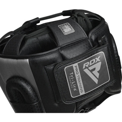 Оригинальный Шлем RDX L2 Mark Pro head Guard with Nose Protection Bar - Black/Grey