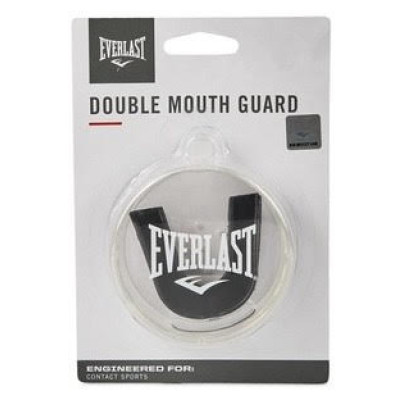 Оригинальная Двухсторонняя Капа Everlast Double Mouthguard - Black