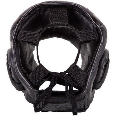 Оригинальный Шлем С Бампером Venum Elite Iron Headgear - Black