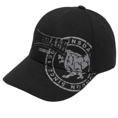 Оригинальная Бейсболка Lonsdale - Black/Grey