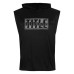 Оригинальная Безрукавка TITLE Boxing Simply Shredded Sleeveless Hoodie - Black/Grey