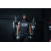 Оригинальная Безрукавка TITLE Boxing Simply Shredded Sleeveless Hoodie - Black/Grey