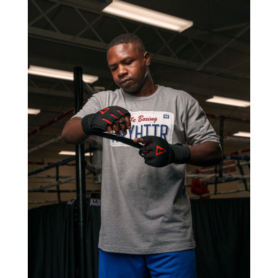 Оригинальные Бинты TITLE Boxing Defender Glove Wraps - Black/Red