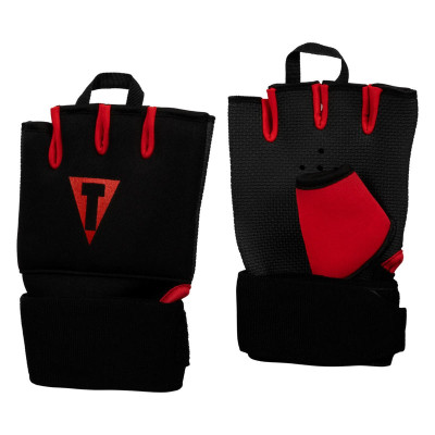 Оригинальные Бинты TITLE Boxing Defender Glove Wraps - Black/Red