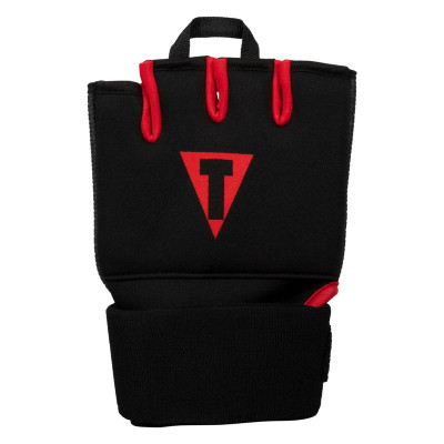 Оригинальные Бинты TITLE Boxing Defender Glove Wraps - Black/Red