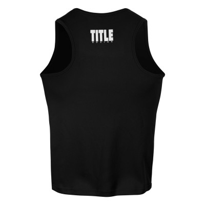 Оригинальная Боксерская Майка TITLE Boxing Aerovent Elite Racerback Boxing Jersey 2.0 - Black