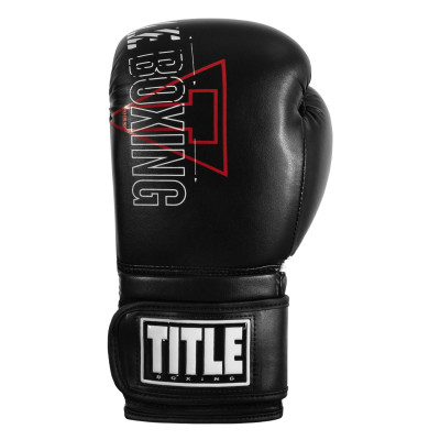 Оригинальные Боксерские Перчатки TITLE Boxing Peak Training Boxing Gloves - Black
