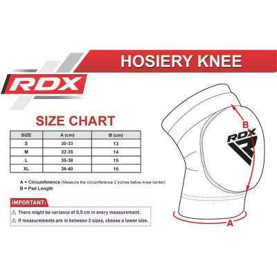 Оригинальные Наколенники RDX K1 Sports Padded Knee Brace - Black/Gold