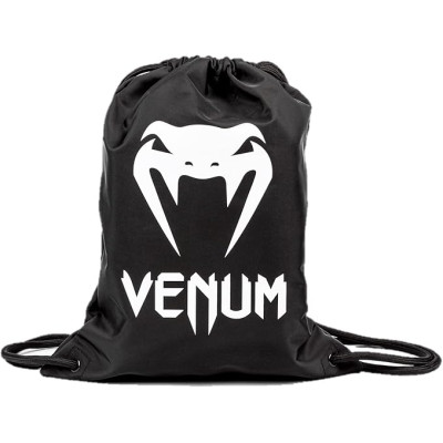 Оригинальный Рюкзак-Мешок Venum Classic Drawstring Bag - Black/White