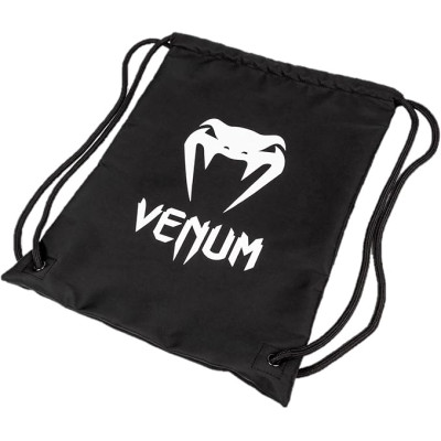 Оригинальный Рюкзак-Мешок Venum Classic Drawstring Bag - Black/White