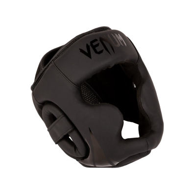 Оригинальный Детский Шлем Venum Challenger Kids Headgear - Black/Black
