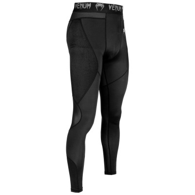 Оригинальные Компрессионные Штаны Venum G-Fit Tights - Black