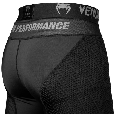 Оригинальные Компрессионные Штаны Venum G-Fit Tights - Black