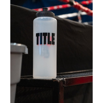 Оригинальная Бутылочка TITLE Boxing Pro Plus Water Bottle - Clear