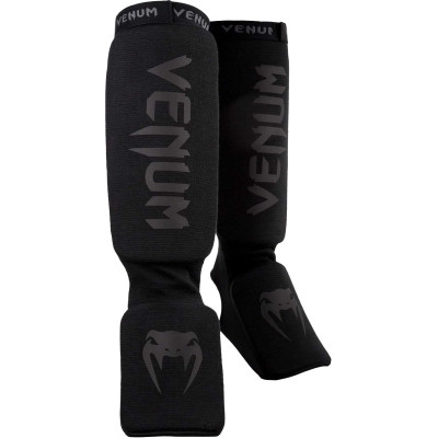 Оригинальная Защита Голени И Голеностопа Venum Kontact Shin Guards - Black