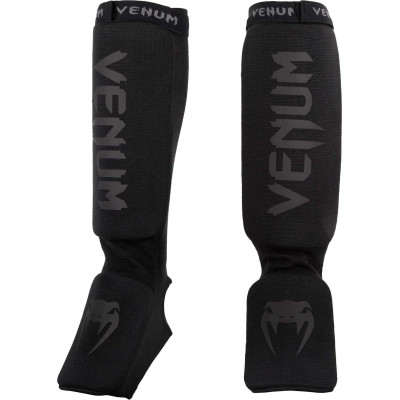 Оригинальная Защита Голени И Голеностопа Venum Kontact Shin Guards - Black