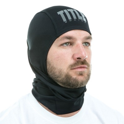 Оригинальная Балаклава TITLE Pro Compress 4-Way Training Hood - Black
