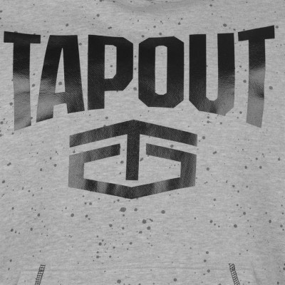 Оригинальная Толстовка Tapout Splatter Hoody Mens - Grey Marl