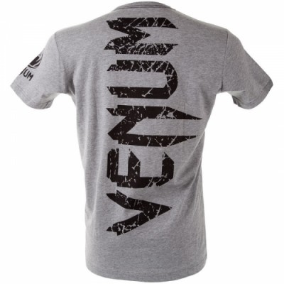 Оригинальная Футболка Venum Giant T-shirt - Grey/Black