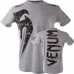 Оригинальная Футболка Venum Giant T-shirt - Grey/Black