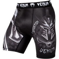 Оригинальные Компрессионные Шорты Venum Gladiator 3.0 Vale Tudo - Black/White