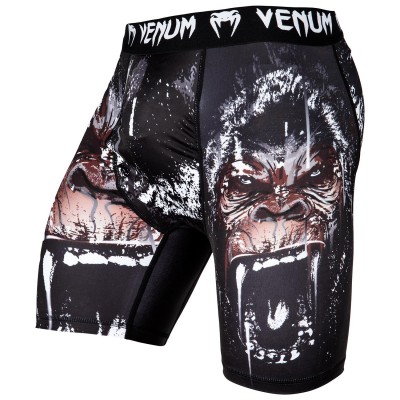 Оригинальные Компрессионные Шорты Venum Gorilla Vale Tudo - Black