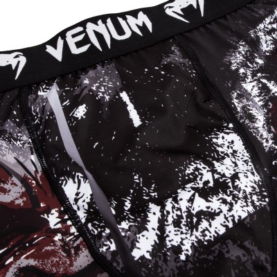 Оригинальные Компрессионные Шорты Venum Gorilla Vale Tudo - Black