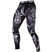 Оригинальные Компрессионные Штаны Venum Gladiator 3.0 Spats - Black/White