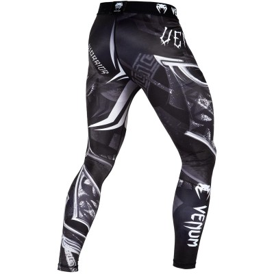 Оригинальные Компрессионные Штаны Venum Gladiator 3.0 Spats - Black/White