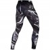 Оригинальные Компрессионные Штаны Venum Gladiator 3.0 Spats - Black/White