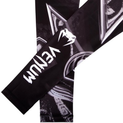 Оригинальные Компрессионные Штаны Venum Gladiator 3.0 Spats - Black/White