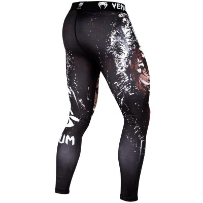 Оригинальные Компрессионные Штаны Venum Gorilla Spats - Black