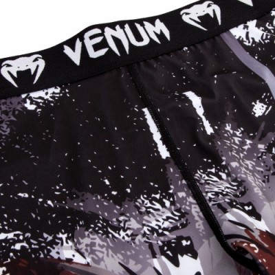 Оригинальные Компрессионные Штаны Venum Gorilla Spats - Black