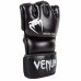 Оригинальные Перчатки Venum Impact MMA Gloves - Skintex Leather - Black