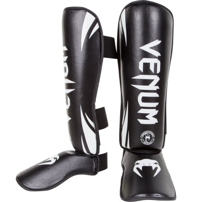Оригинальная Защита Голени И Голеностопа Venum Challenger Standup Shinguards - Black/White