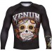 Оригинальный Рашгард Venum Santa Muerte 2.0 Rashguard LS- Black