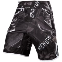 Оригинальные Шорты Venum Gladiator 3.0 Fightshorts - Black/White