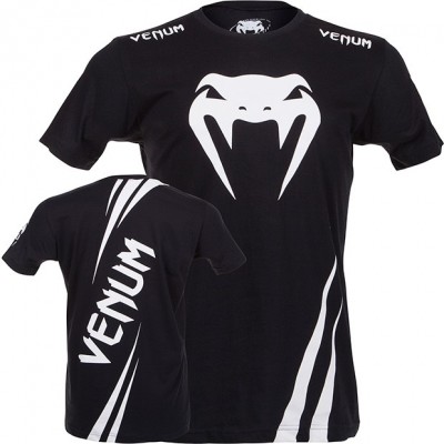 Оригинальная Футболка Venum Challenger T-Shirt - Black/Ice
