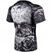 Оригинальный Рашгард Venum Santa Muerte 3.0 Rashguards S/S - Black/White