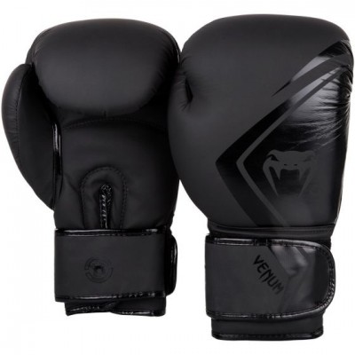 Оригинальные Боксерские Перчатки Venum Contender 2.0 Boxing Gloves - Black/Black Оригинальные Боксерские Перчатки Venum Contender 2.0 Boxing Gloves - Black/Black