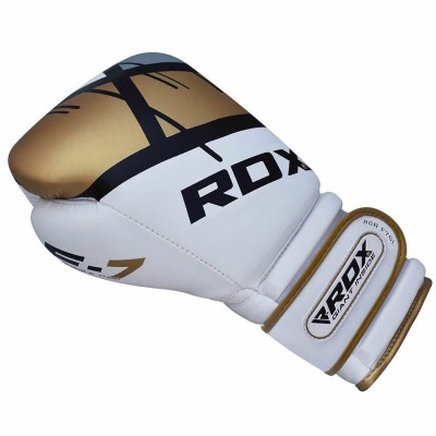 Оригинальные Боксерские Перчатки RDX F7 Ego Boxing Gloves - Golden