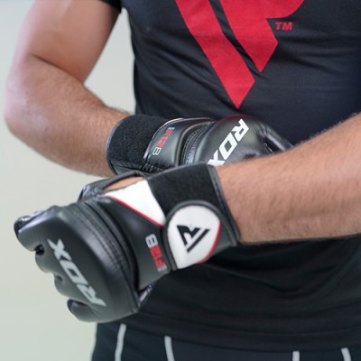 Оригинальные Перчатки RDX MMA F12 Grappling Gloves - Black