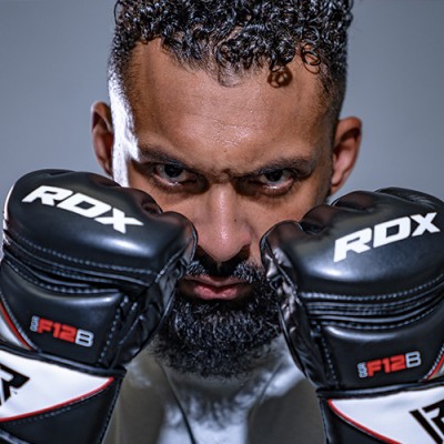 Оригинальные Перчатки RDX MMA F12 Grappling Gloves - Black