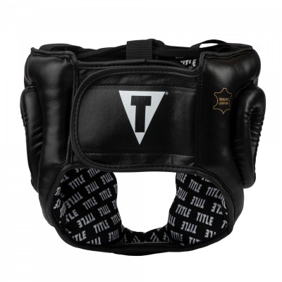 Оригинальный Шлем TITLE Classic Training Headgear Full Face 2.0 - Black