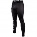 Оригинальные Компрессионные Штаны Venum Logos Spats - Black/White